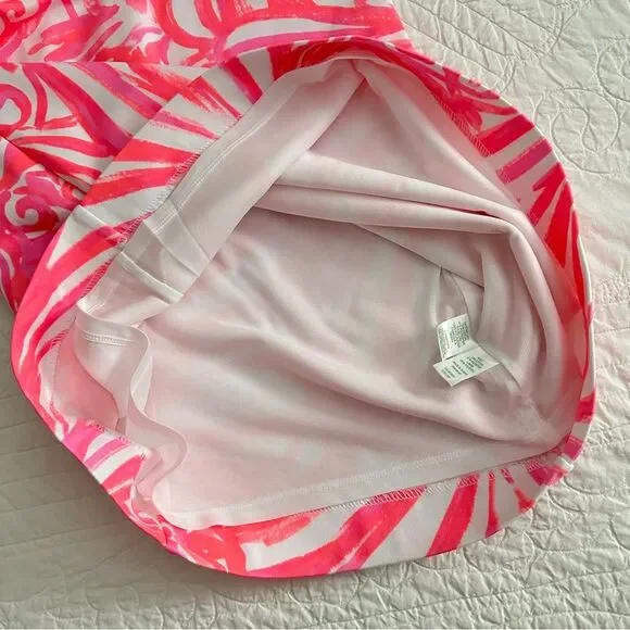 Lilly Pulitzer Callie Shift Dress Pink Sun Ray Shimmy Shimmy Women’s Small - Picture 8 of 12